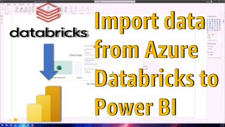 How to import data from Azure Databricks to Power BI Desktop  Tech Birdie [upl. by Janene633]