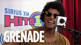 Bruno Mars  quotGrenadequot LIVE  SiriusXM Acoustic  Hits 1 [upl. by Lionello]