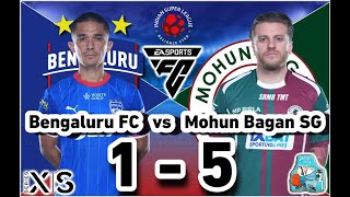 Mohun Bagan SG vs Bengaluru FC 51 [upl. by Attenod]