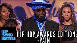 TPain Gets The Crowd To Stand Up  Ludacris Style  Lip Sync Battle Hip Hop Awards Edition [upl. by Gnek]