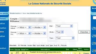 Télédéclaration CNSS de déclaration des salaires par DAMANCOM en mode EDI depuis un fichier excel [upl. by Ario608]