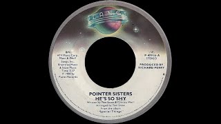 Pointer Sisters  Hes So Shy 1980 Soul Purrfection Version [upl. by Suirada]