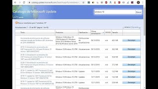 ⚙️ ACTUALIZACIONES de WINDOWS 10 MANUALES PÁGINA OFICIAL MICROSOFT [upl. by Nona]