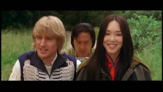 Shanghai Knight Fann Wong Love Scene [upl. by Airdnaxela606]