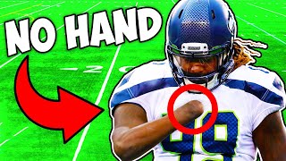 THIS NFL PLAYER ONLY HAS ONE HAND [upl. by Auhsohey]