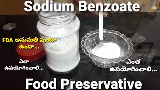 Excellent Food PreservativeSodium Benzoate [upl. by Alegnat]