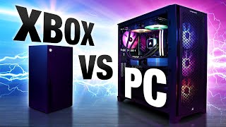 Xbox Series X vs Gaming PC  Which is Best for YOU [upl. by Evot]