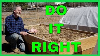 Common Raised Garden Bed Mistakes To Avoid [upl. by Ledeen]