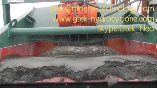 How a dewatering screen works [upl. by Llekcir]