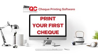 How to print Checks using Quick Cheque Free Edition [upl. by Coffee]