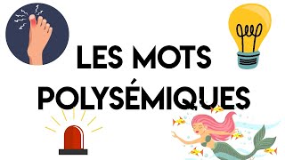 Les mots polysémiques [upl. by Nnyled]