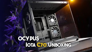 Ocypus Iota C70 ARGB Dual Chamber ATX PC Case Unboxing amp Overview Ph [upl. by Novoj]