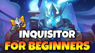 RUSH ROYALE  BEST beginner INQUISITOR deck [upl. by Felipa]