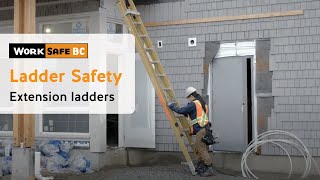 Ladder Safety Extension Ladders [upl. by Bartlett]