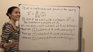 Combinatorial Proof full lecture [upl. by Iahc168]