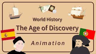 World History The Age of Discovery in 5 Minutes [upl. by Grier]