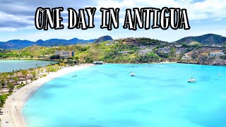 ONE DAY IN ANTIGUA  Exploring a Caribbean Island [upl. by Dis]