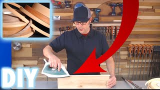 How to Apply Real Wood Edgebanding for beginners Iron on [upl. by Fugere847]