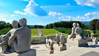 The Vigeland Park Frogner Park OsloNorway Amazing World by Shahrukh Sohail  Amazing Location [upl. by Ayenet693]