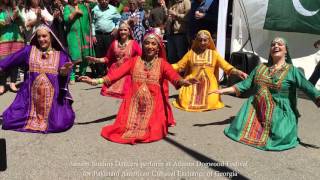 Balochi Dance Performance by Sanam Studios at Atlanta Dogwood Festival 2016 [upl. by Etnelav872]