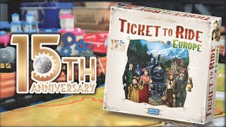 Collector edition  Ticket to Ride Europe 15th Anniversary [upl. by Nemrak]