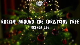 Brenda Lee  Rockin Around The Christmas Tree Lyrics [upl. by Aiduan]