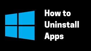 How to uninstall apps on windows 11 [upl. by Simsar]