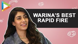 WOW Warina Hussain’s SURPRISING amp IMPRESSIVE Performance in this HINDI Quiz  Rapid Fire [upl. by Rafa278]