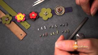 How to Set Eyelets for Jewelry Making [upl. by Annazor]