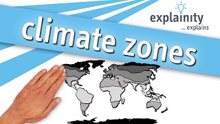 climate zones explained explainity® explainer video [upl. by Nwahsat]