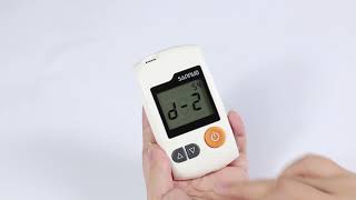 Glucose monitor how to set up date and time [upl. by Kinemod997]