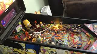 Simpsons Pinball Party Pinball Gameplay [upl. by Felicdad]