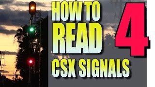 How To Read Signals On The CSX Part 4 [upl. by Yaya]