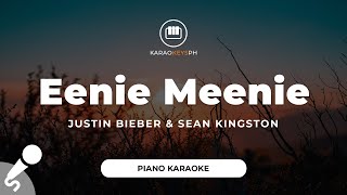 Eenie Meenie  Justin Bieber amp Sean Kingston Piano Karaoke [upl. by Auhoj71]