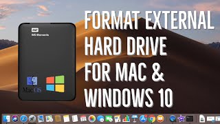 How to Format External Hard Drive for Mac and Windows [upl. by Gernhard]