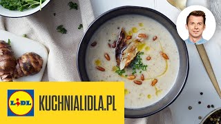 ZUPA KREM Z TOPINAMBURU 🥣  Karol Okrasa amp Kuchnia Lidla [upl. by Rednasxela547]