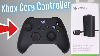 Xbox Series X Core Controller  USBC Play and Charge Kit Review [upl. by Drareg]