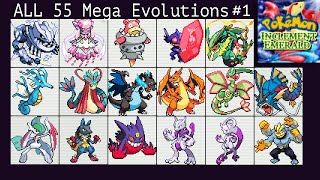 All Mega Evolutions  Pokemon Inclement Emerald [upl. by Vookles346]