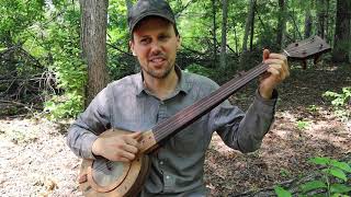 Clifton Hicks  Sourwood Mountain WV Mountain Banjo [upl. by Vonnie506]