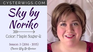 CysterWigs Wig Re Review Sky by Noriko Color Maple SugarR S3E98 2014 [upl. by Terti560]