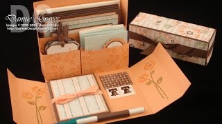 Stampin Up Stationery Box 1 of 2 [upl. by Ynelram733]