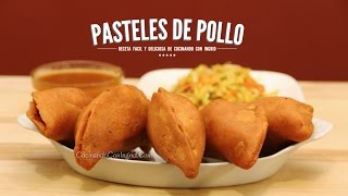 COMO HACER PASTELITOS DE POLLO SALVADOREÑOS [upl. by Atiragram]