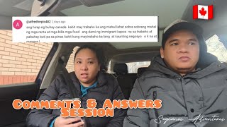 KWENTUHAN SA COMMENT SECTION  PINOY FAM IN CANADA [upl. by Dore]