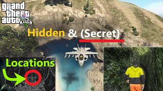 GTA 5 All 25 Secret Locations amp Hidden Places Guide  Discover Hidden Spots How to Take Cover [upl. by Orvah10]