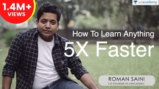 How To Learn Anything 5x FASTER  Roman Saini [upl. by Francesco]