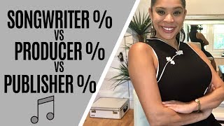 SONGWRITING ROYALTIES VS PUBLISHING ROYALTIES VS PRODUCER ROYALTIES  SPLITS [upl. by Trainor]