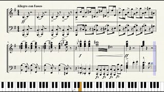 Dvorak Symphony No9 quotFrom the New Worldquot 4th movement piano solo arrangement [upl. by Oag]