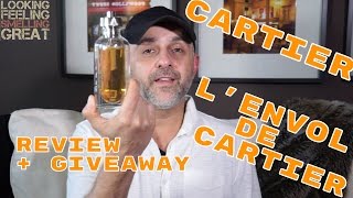 Cartier LEnvol De Cartier Review  FRAGRANCE REVIEW 🍯🍯🍯 [upl. by Ahseer]