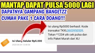 GINI CARA MENDAPATKAN PULSA 5000 ALL OPERATORGAMPANG [upl. by Yesrej113]