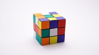 ORIGAMI RUBIKS CUBE Jo Nakashima  no glue  Static version [upl. by Analli458]